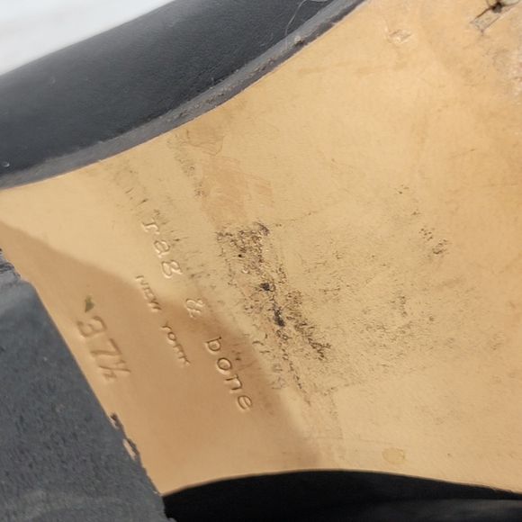 Rag & Bone Harrow bootie in black - Picture 9 of 11